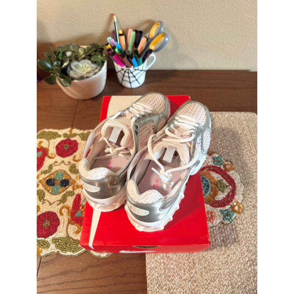 Women's Nike Air Zoom Spiridon Cage 2 Pale Pink Foam White Vomero V2K HV3932 699 - Picture 5 of 9